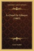 Le Fond De Giboyer (1863)