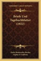 Briefe Und Tagebuchblatter (1922)