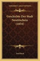 Geschichte Der Stadt Neutitschein (1834)