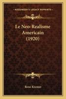 Le Neo-Realisme Americain (1920)