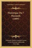 Historique Du 7 Hussards (1889)