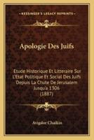 Apologie Des Juifs