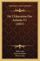 De L'Education Des Enfants V1 (1821)