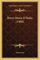 Breve Storia D'Italia (1900)