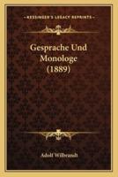 Gesprache Und Monologe (1889)