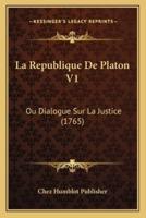 La Republique De Platon V1