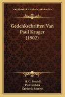 Gedenkschriften Van Paul Kruger (1902)