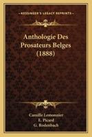 Anthologie Des Prosateurs Belges (1888)