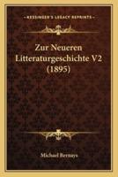 Zur Neueren Litteraturgeschichte V2 (1895)