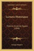 Lectures Historiques