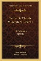 Traite De Chimie Minerale V1, Part 1