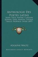 Anthologie Des Poetes Latins