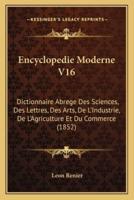 Encyclopedie Moderne V16