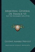 Armorial General De France V1