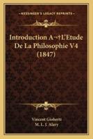 Introduction A L'Etude De La Philosophie V4 (1847)