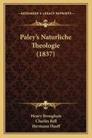 Paley's Naturliche Theologie (1837)