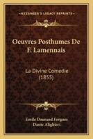 Oeuvres Posthumes De F. Lamennais