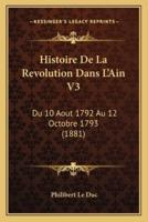 Histoire De La Revolution Dans L'Ain V3