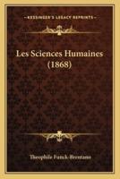 Les Sciences Humaines (1868)