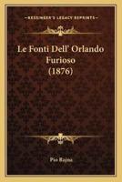 Le Fonti Dell' Orlando Furioso (1876)