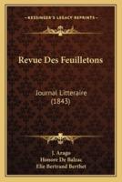 Revue Des Feuilletons