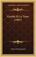 Goethe Et Le Tasse (1907)
