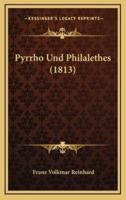 Pyrrho Und Philalethes (1813)