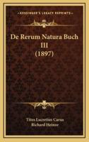 De Rerum Natura Buch III (1897)
