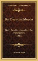 Das Deutsche Erbrecht