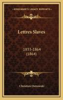 Lettres Slaves