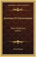 Averroes Et L'Averroisme