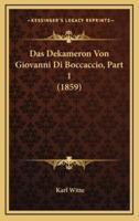 Das Dekameron Von Giovanni Di Boccaccio, Part 1 (1859)