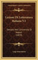 Lezioni Di Letteratura Italiana V2