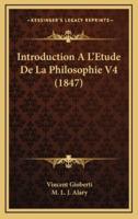 Introduction A L'Etude De La Philosophie V4 (1847)
