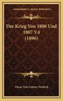 Der Krieg Von 1806 Und 1807 V4 (1896)