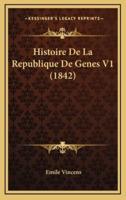 Histoire De La Republique De Genes V1 (1842)