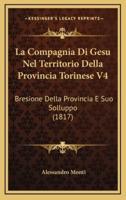 La Compagnia Di Gesu Nel Territorio Della Provincia Torinese V4