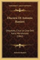 Discorsi Di Antonio Ranieri