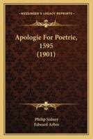 Apologie For Poetrie, 1595 (1901)