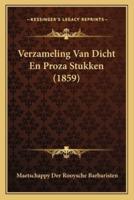 Verzameling Van Dicht En Proza Stukken (1859)