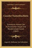 Casseler Namenbuchlein