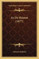 As Da Haimat (1877)