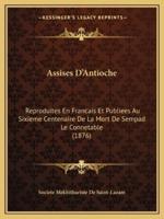 Assises D'Antioche