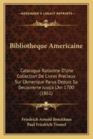 Bibliotheque Americaine