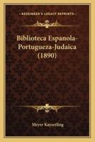 Biblioteca Espanola-Portugueza-Judaica (1890)