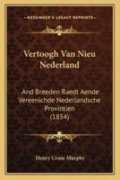 Vertoogh Van Nieu Nederland