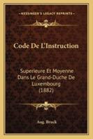 Code De L'Instruction