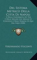 Del Sistema Metrico Della Citta Di Napoli