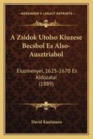 A Zsidok Utolso Kiuzese Becsbol Es Also-Ausztriabol