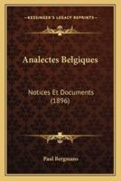 Analectes Belgiques